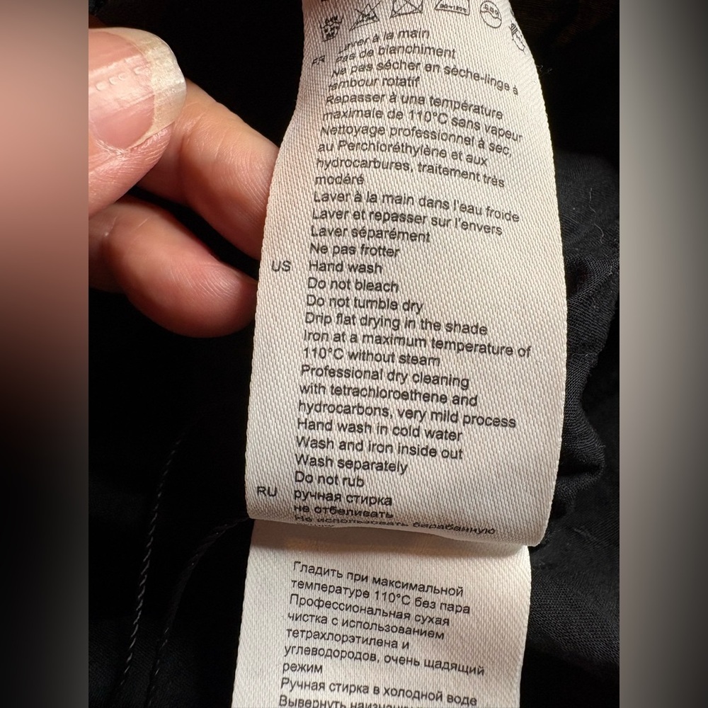 Sandro- Andalousie Rhinestone Embellished Drawstring Shorts. Size 36 or US 2/4 - Picture 8 of 12